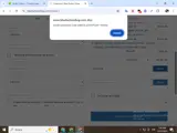 Blue Button Shop coupon verification screenshot