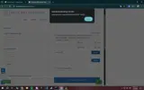 Blue Button Shop coupon verification screenshot