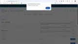 Blue Button Shop coupon verification screenshot