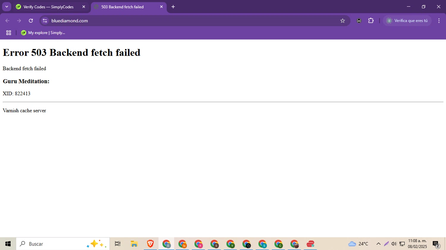 Blue Diamond Almonds coupon code screenshot showing code SIGNUP15 applied at Blue Diamond Almonds checkout page. Uploaded by SimplyCodes community member MoneySeeker8573 on Feb 8, 2025