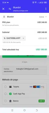 Bluedot AI coupon verification screenshot