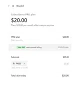 Bluedot AI coupon verification screenshot