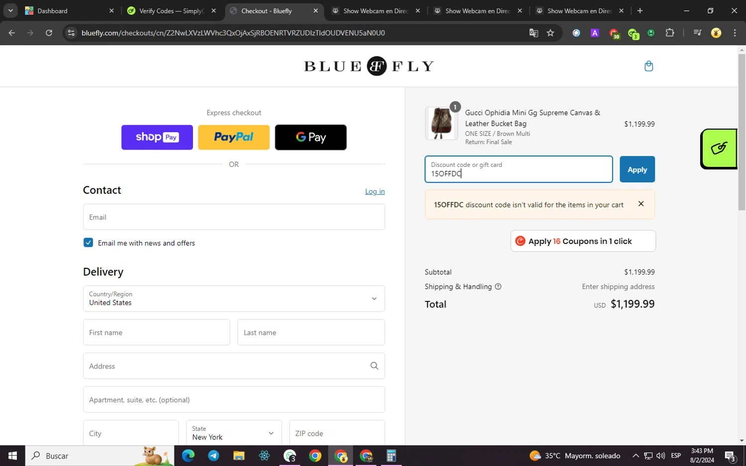 Bluefly Coupon Codes 5 Off September 2024