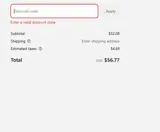 MOVEIN25 coupon verification screenshot