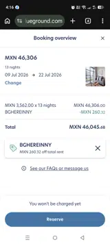 BGHEREINNY coupon verification screenshot