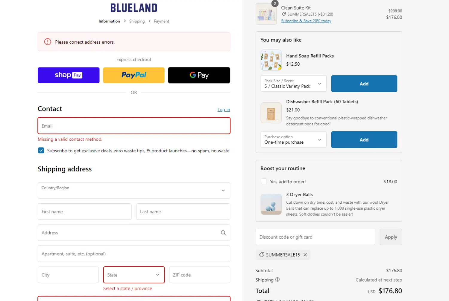 Blueland Discount Codes 15 Off Coupon Codes in August 2024 SimplyCodes