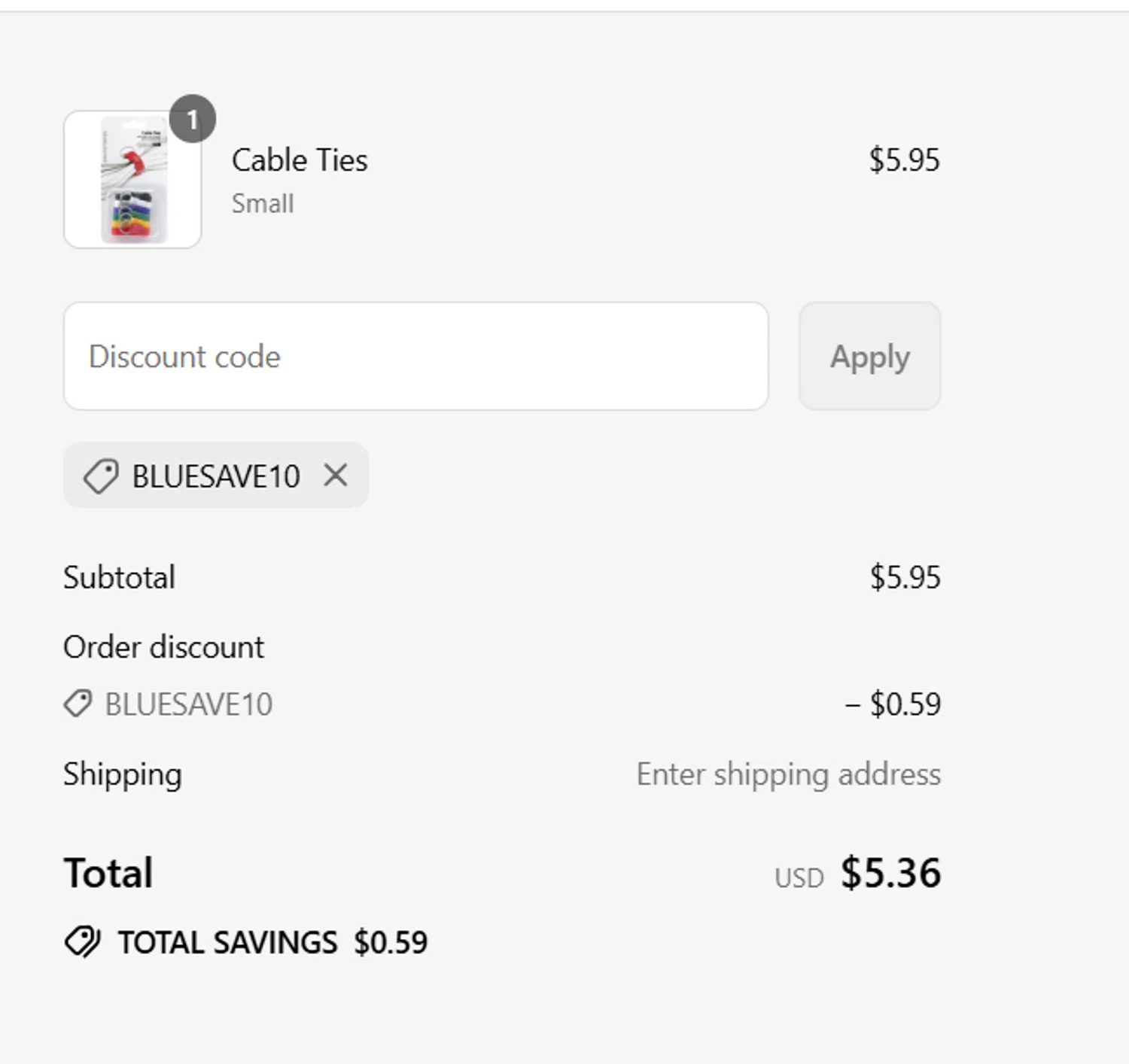 BlueLounge discount code screenshot showing code BlueSave10 applied at BlueLounge checkout page. Uploaded by SimplyCodes community member steve_jeff on Aug 3, 2025