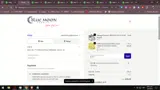 Blue Moon Fabrics coupon verification screenshot