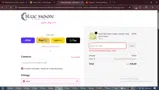Blue Moon Fabrics coupon verification screenshot