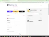Blue Moon Fabrics coupon verification screenshot