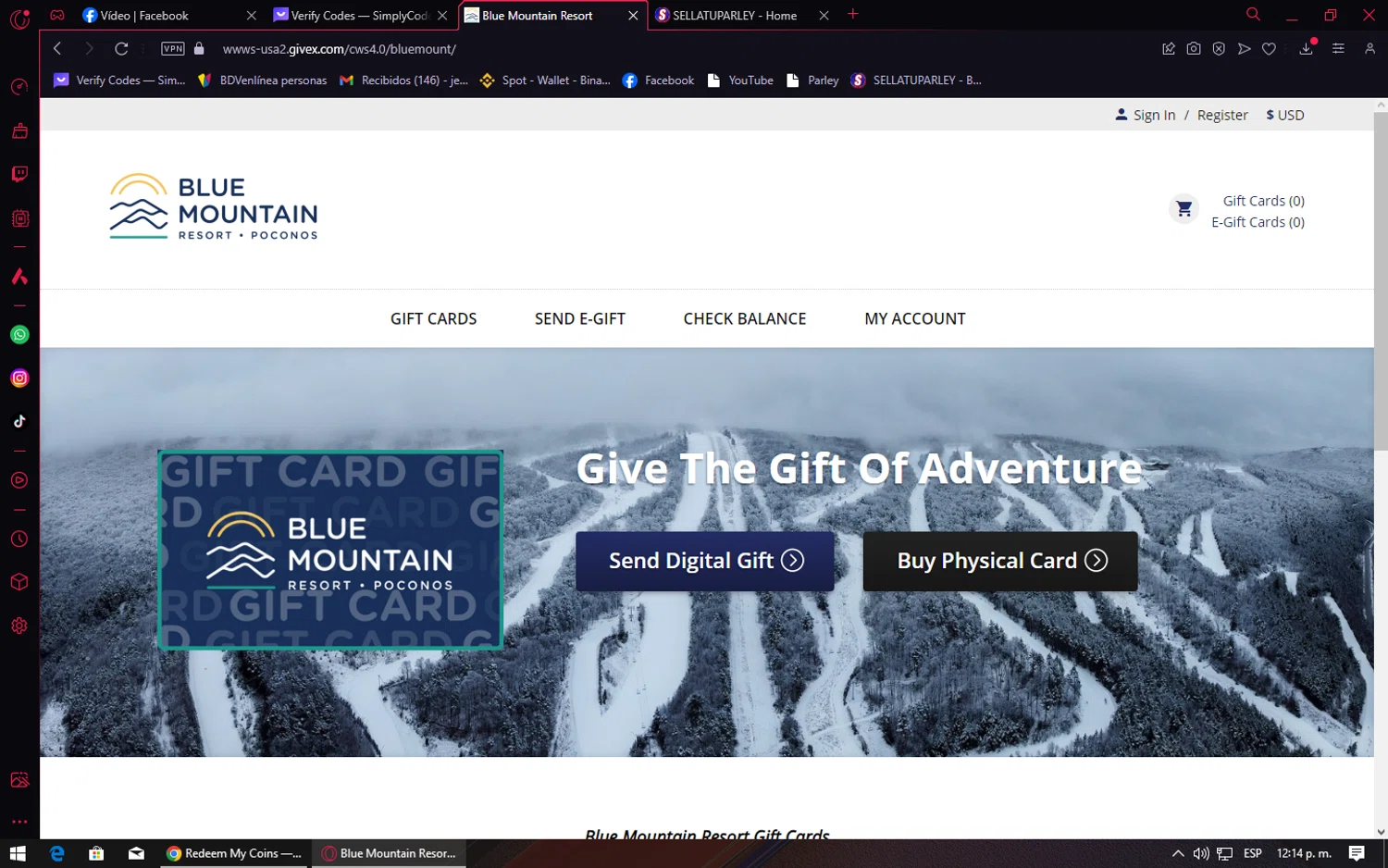 how to use Blue Mountain Ski Resort coupons