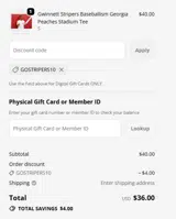 Wilmington Blue Rocks coupon verification screenshot