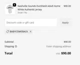 Wilmington Blue Rocks coupon verification screenshot