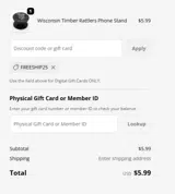 Wilmington Blue Rocks coupon verification screenshot