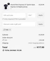 Wilmington Blue Rocks coupon verification screenshot