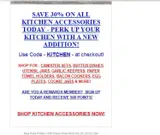 KITCHEN coupon verification screenshot