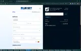 Blue Sky Fitness Supply coupon verification screenshot