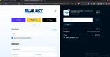 Blue Sky Fitness Supply coupon verification screenshot