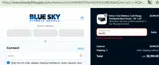 Blue Sky Fitness Supply coupon verification screenshot