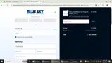 Blue Sky Fitness Supply coupon verification screenshot