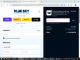 Blue Sky Fitness Supply coupon verification screenshot