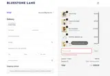 Bluestone Lane coupon verification screenshot