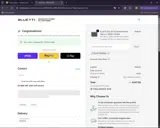 BLUETTISPRING coupon verification screenshot