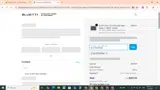 BLUETTISPRING coupon verification screenshot