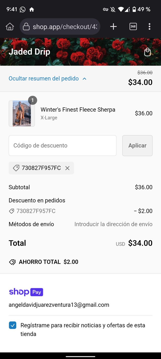 Blundstone checkout page showing Blundstone discount code box | Screenshot taken by SimplyCodes community member on Oct 7, 2024