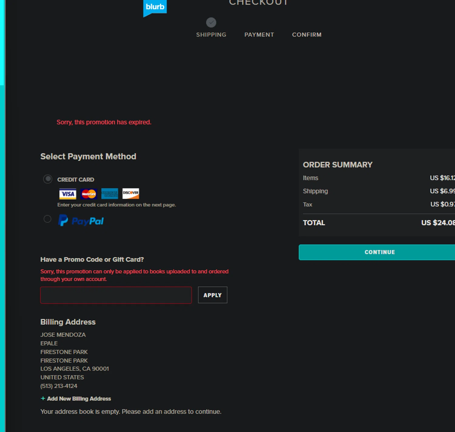 how to use Blurb coupons