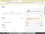 SHOWCASE30 coupon verification screenshot