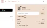 WELCOME10 coupon verification screenshot