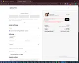 Blushie coupon verification screenshot