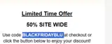 BLACKFRIDAYBLU coupon verification screenshot