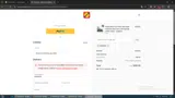 KICKOFF coupon verification screenshot