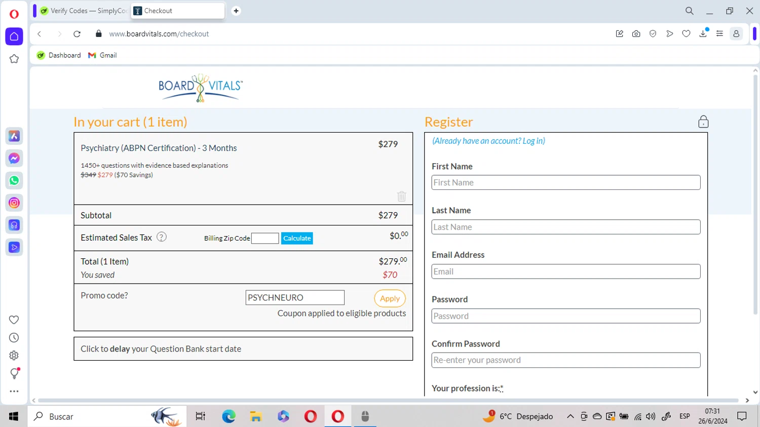 how to use BoardVitals coupons