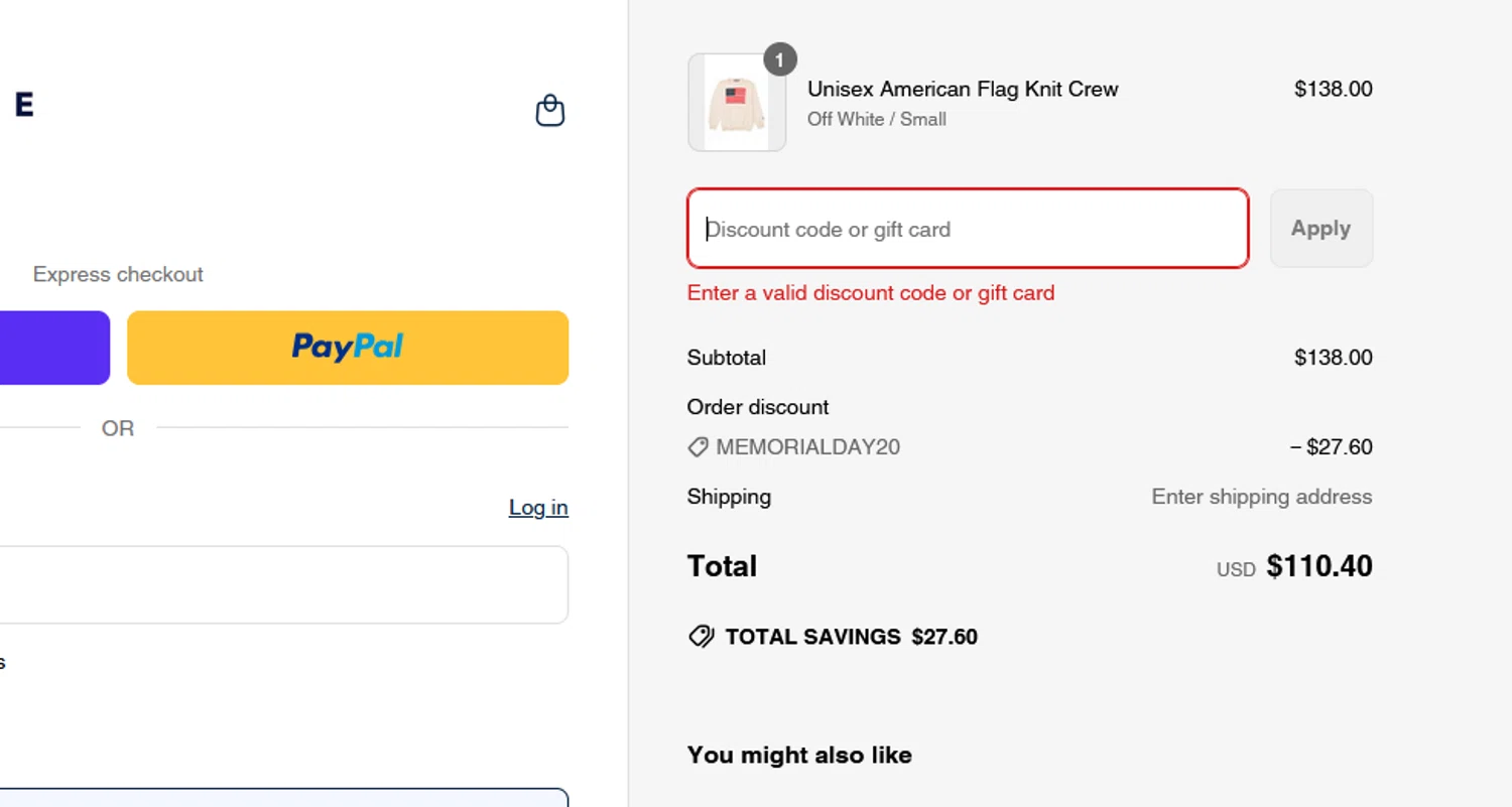 Boathouse Sports promo code screenshot showing code FF25 applied at Boathouse Sports checkout page. Uploaded by SimplyCodes community member goldhooh on May 26, 2025