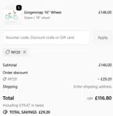 Bobbin Bikes coupon verification screenshot