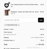 ITSKAYPROCTOR coupon verification screenshot