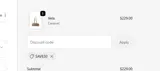 SAVE30 coupon verification screenshot