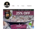 coffee25 coupon verification screenshot