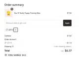 JOY15 coupon verification screenshot