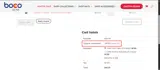 BOCO Gear coupon verification screenshot