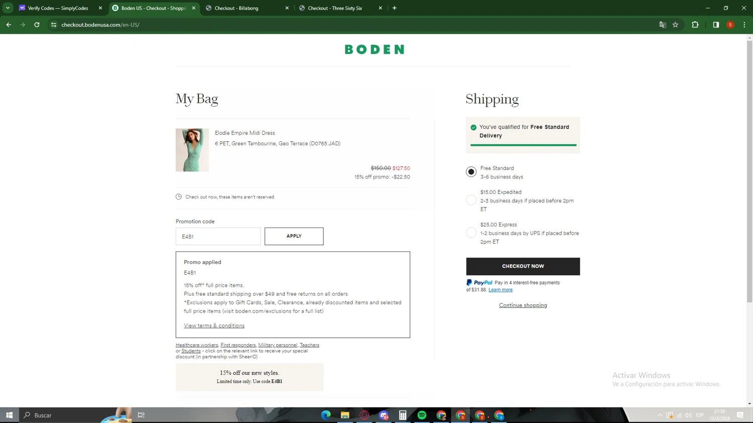 Boden Promo Codes 20 Off March 2024