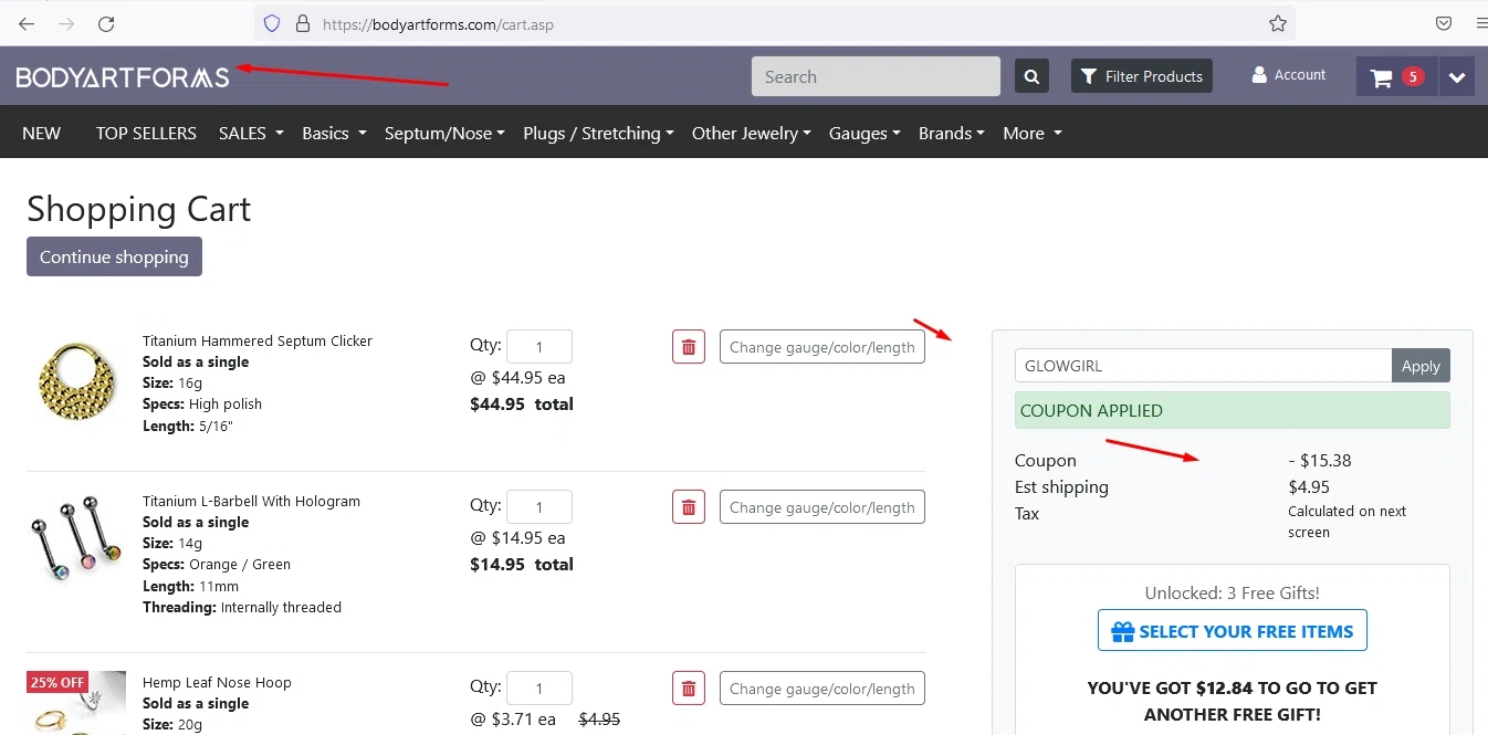 Bodyartforms Coupons 20 Off September 2024