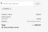Body Complete Rx coupon verification screenshot