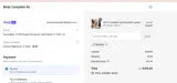 Body Complete Rx coupon verification screenshot