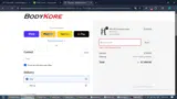 BodyKore coupon verification screenshot