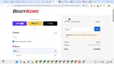 BodyKore coupon verification screenshot