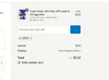 Body Nutrition coupon verification screenshot